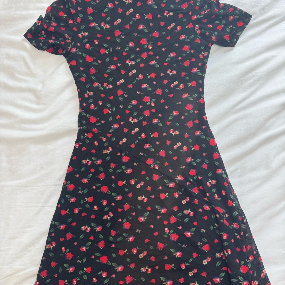 Princess Polly Black A-Line Mini Dress